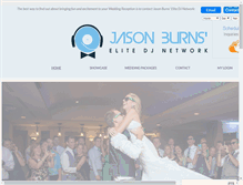 Tablet Screenshot of djjasonburns.com